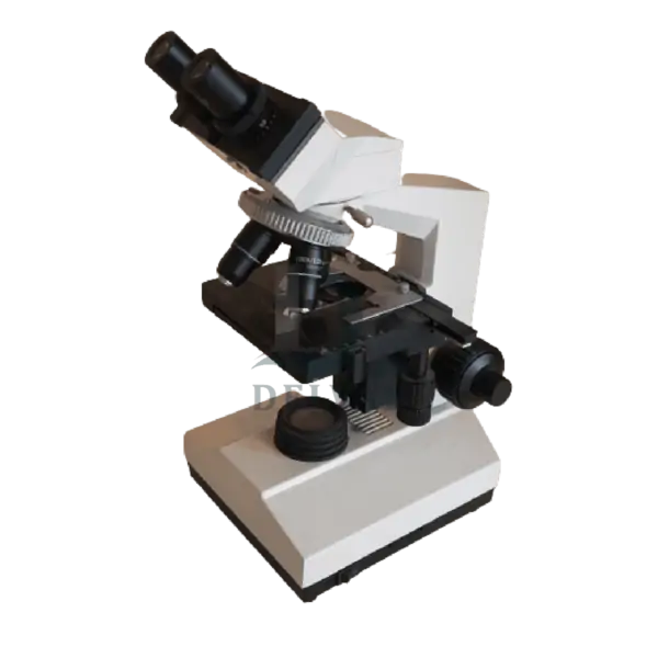 Microscope دو چشمی دارای ۴ لنز