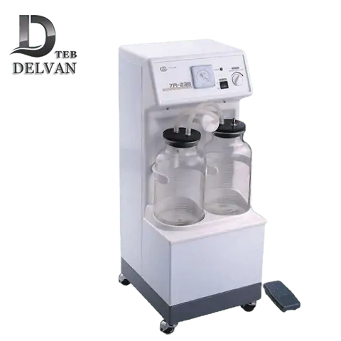 ساکشن دو شیشه پایه بلند یوول (Yuwell) مدل 7A-23B