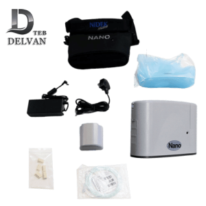 اکسیژن ساز شارژی آمریکایی و باطری دار پرتابل Nidek مدل nano